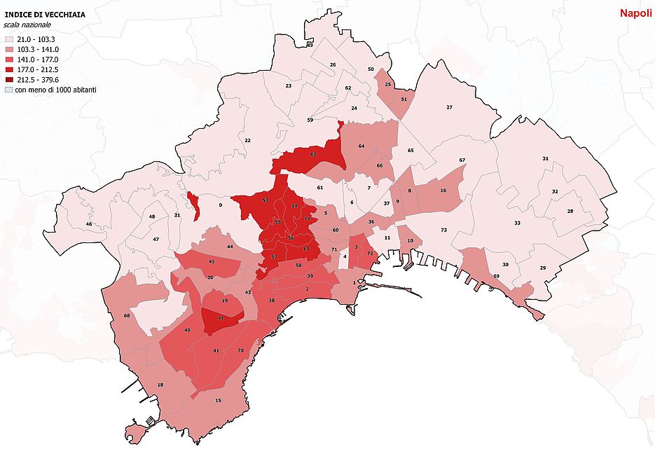 Napoli Popolazione Struttura della popolazione